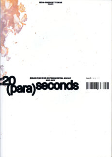 20seconds Issue 06 - 20(PARA)SECONDS