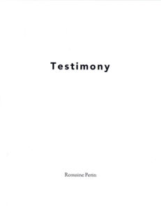 Testimony
